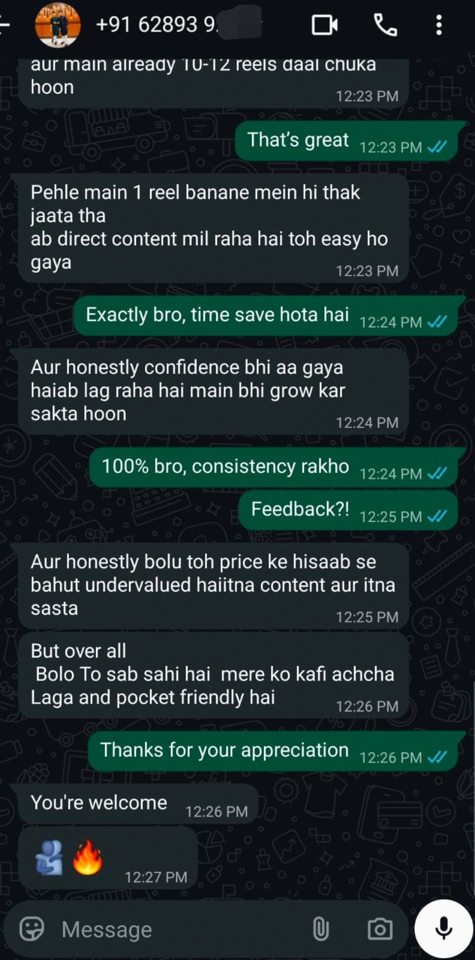 Customer Review 1